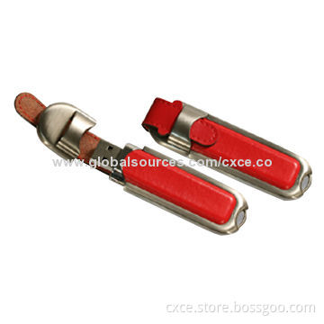 2GB 4GB 8GB 16GB USB Memory Stick with Leather Housing